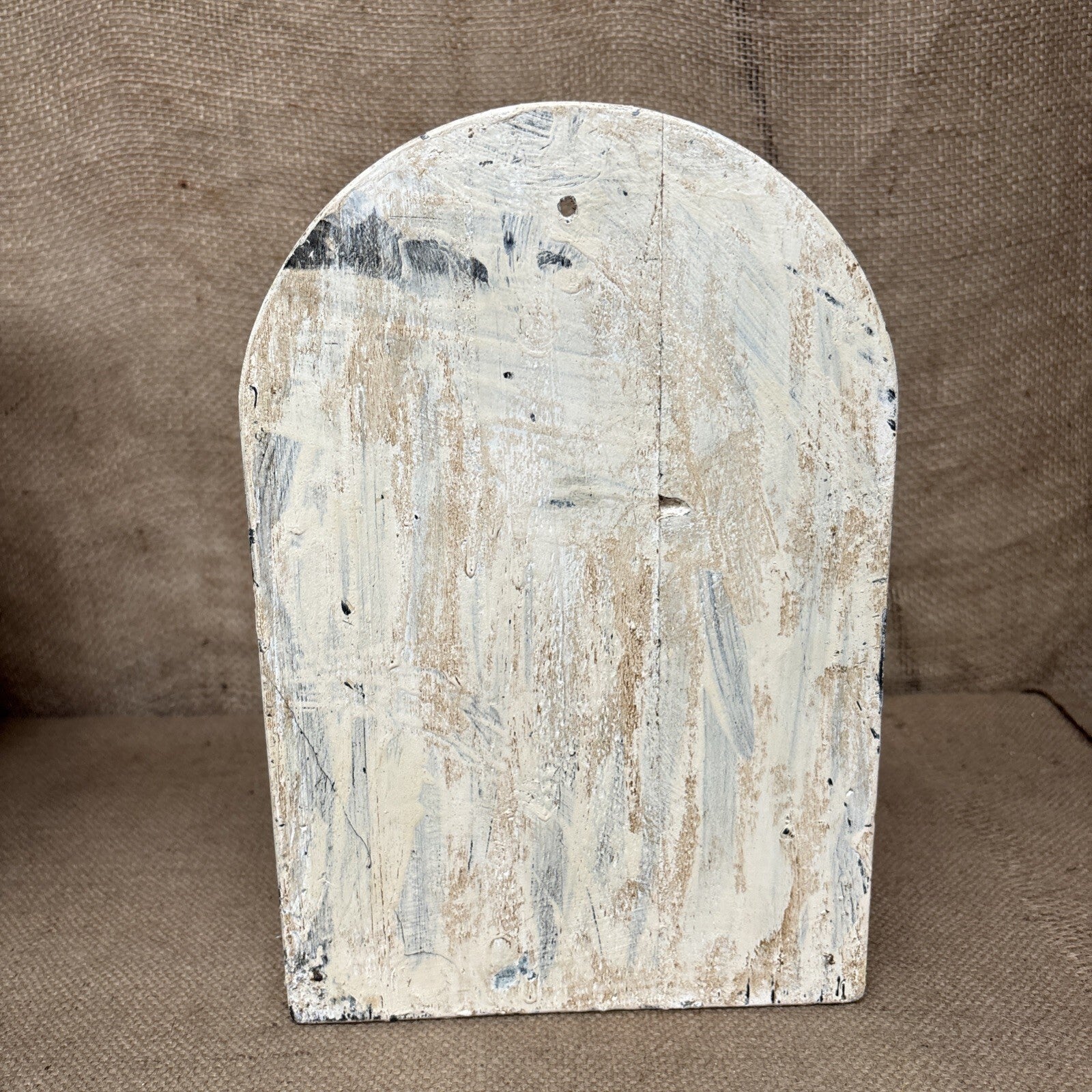 Rustic Wall Box - Worn Painted Pine - Farmhouse - Cottage