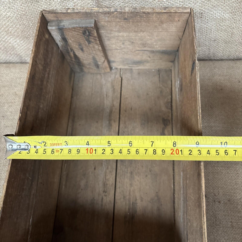 Vintage Wooden Produce Box - Guernsey - Farmhouse - Cottage - Garden - Rustic