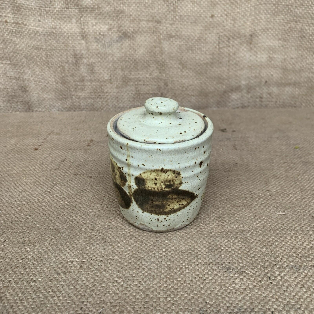 Studio Pottery Honey Pot / Jam Pot - Rustic Home Ware