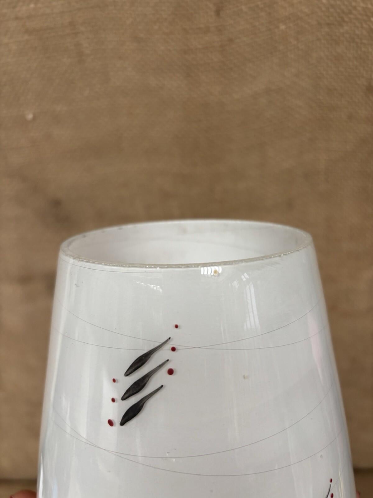 Vintage Milk Glass 50’s Light Shade - Retro