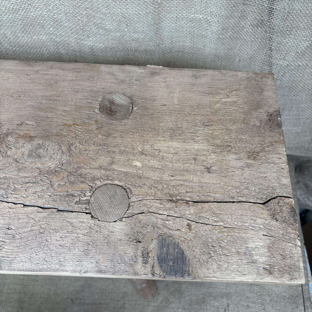 Rustic Pine Bench - Farmhouse - Cottage - Stool