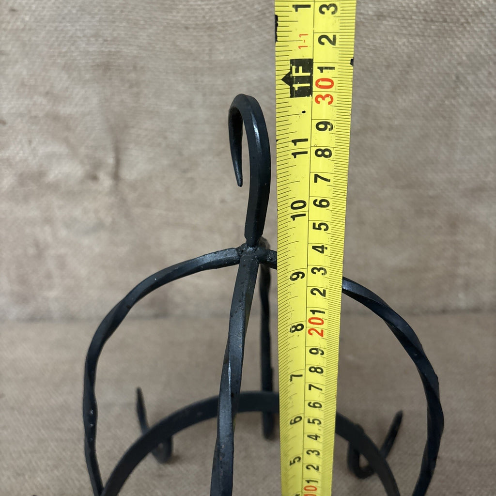 Wrought Iron Pan Hanger / Utensil Hanger - Kitchenalia - Farmhouse - Cottage