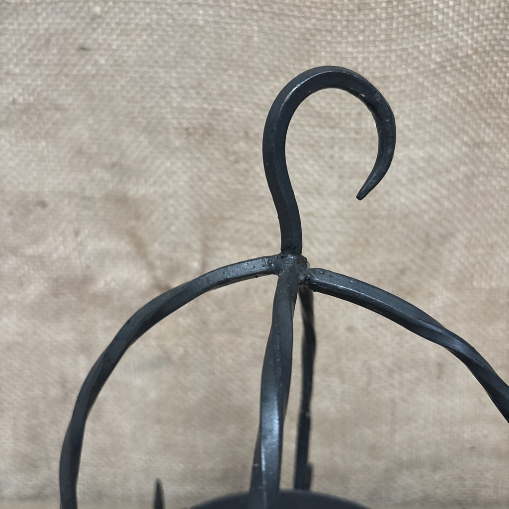Wrought Iron Pan Hanger / Utensil Hanger - Kitchenalia - Farmhouse - Cottage