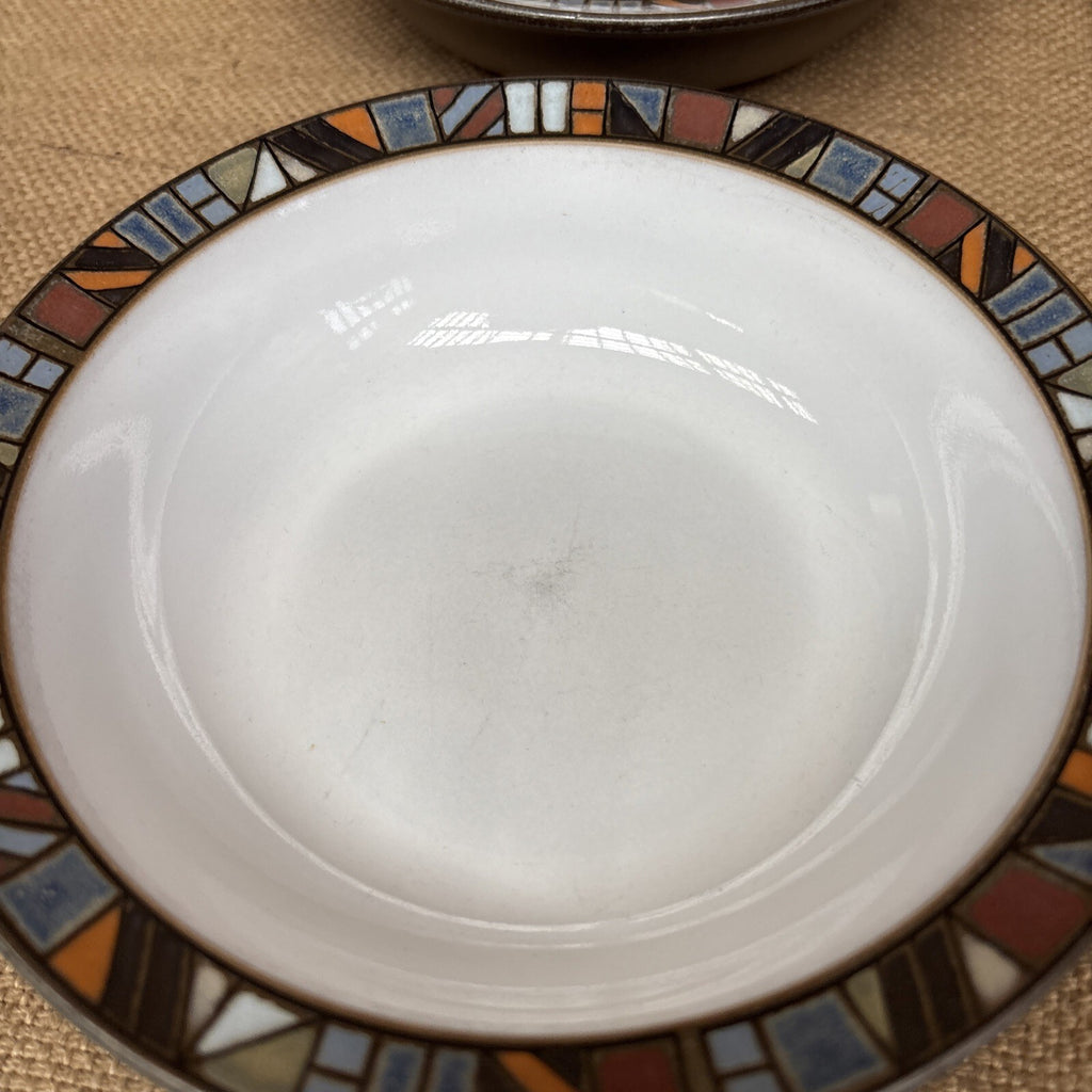 Denby Marrakesh Fruit / Dessert  / Soup Bowls X 4 7” 18cm
