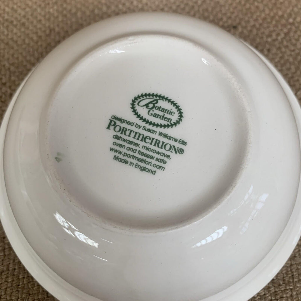 Portmeirion Botanic Garden 13cm Bowl, Forget Me Not Flower & Butterfly