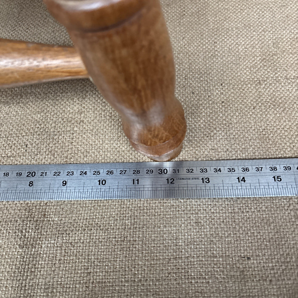 Vintage Stool - Oak - Three Leg - Farmhouse - Cottage Style - Rustic