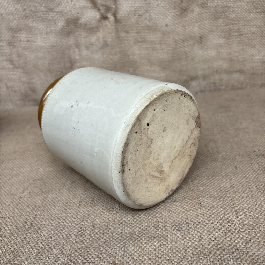 Vintage Stoneware Jar / Utensil Holder / Pickling Jar Farmhouse Kitchen