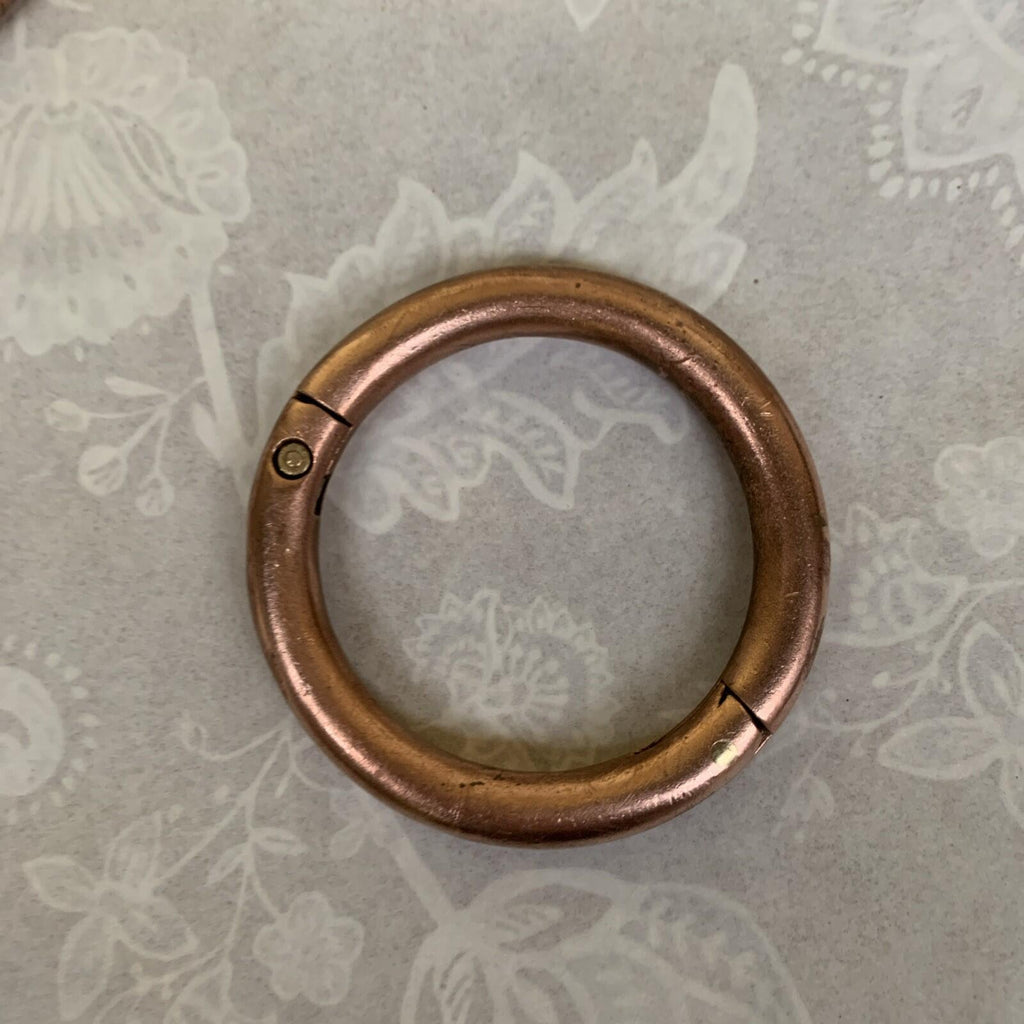 Vintage  Wrought Copper Bull/ Pig Nose Ring / Bracelet