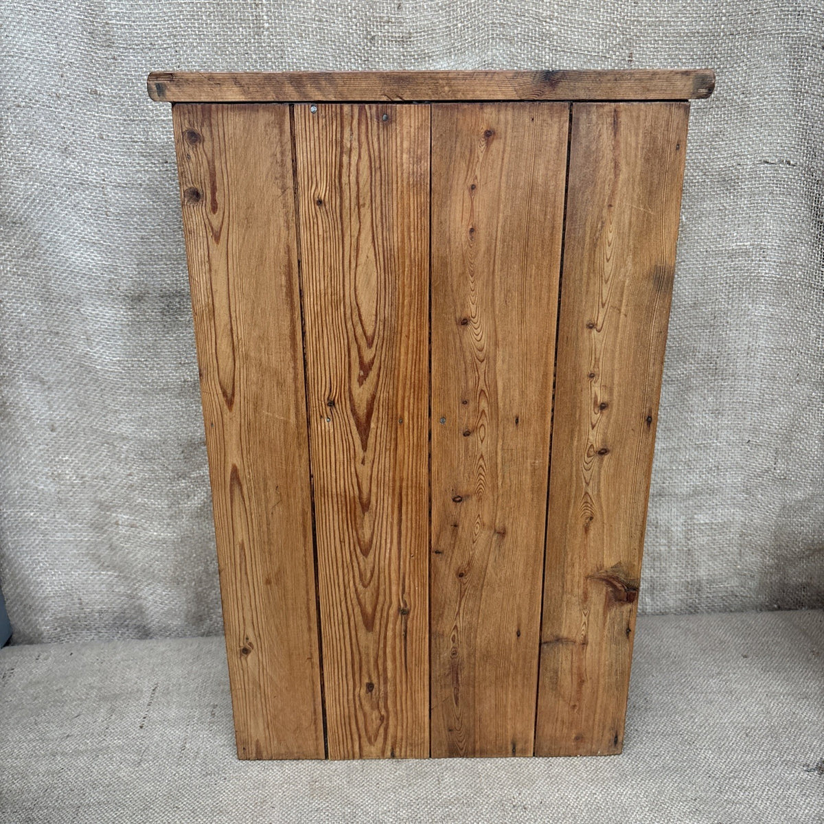 Pine Wall Mounted Display Shelf with Single Drawer / Farmhouse / Cottage
