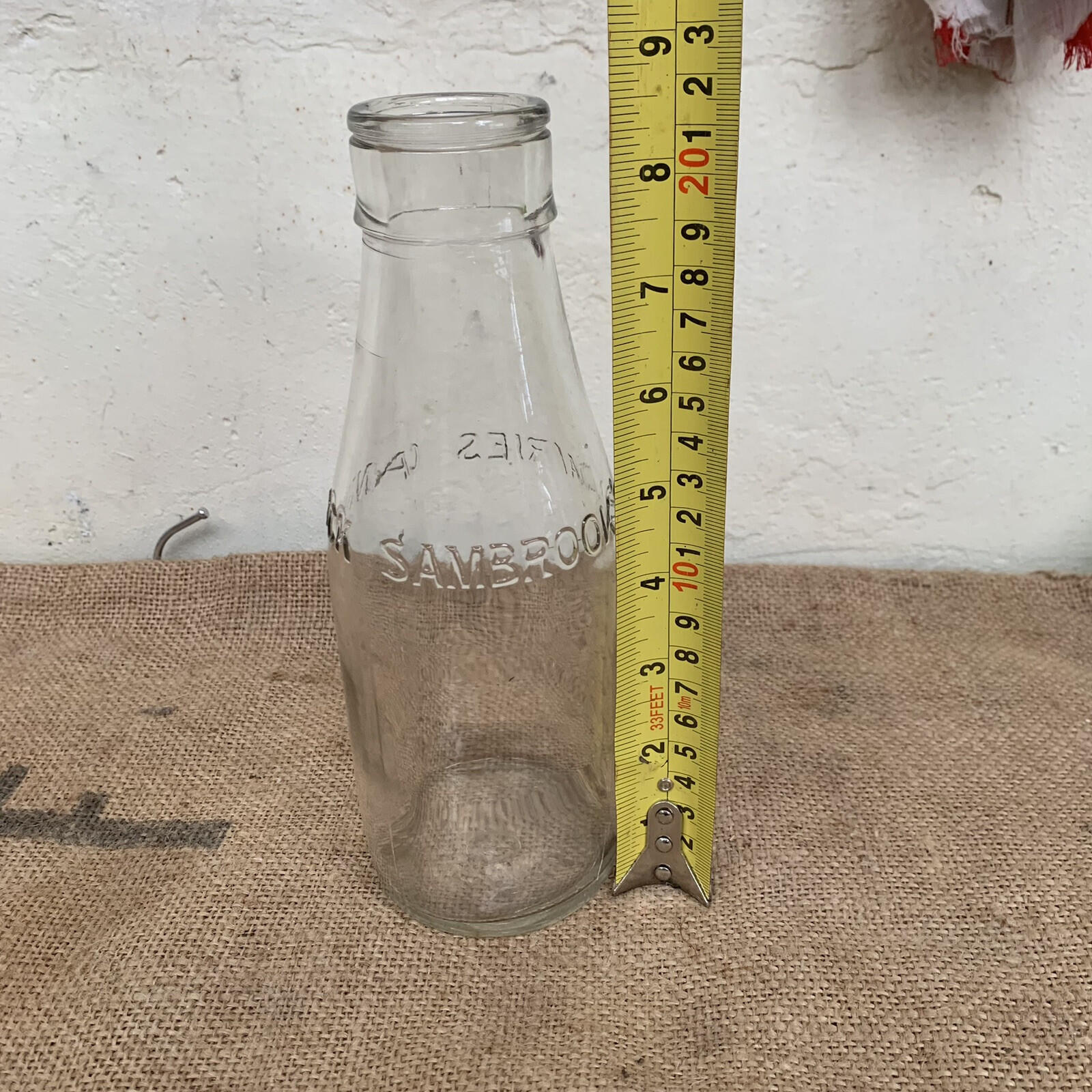 Vintage Milk Bottle: lovely Sambrook’s Dairies Cannock -  Dairy - Kitchenalia