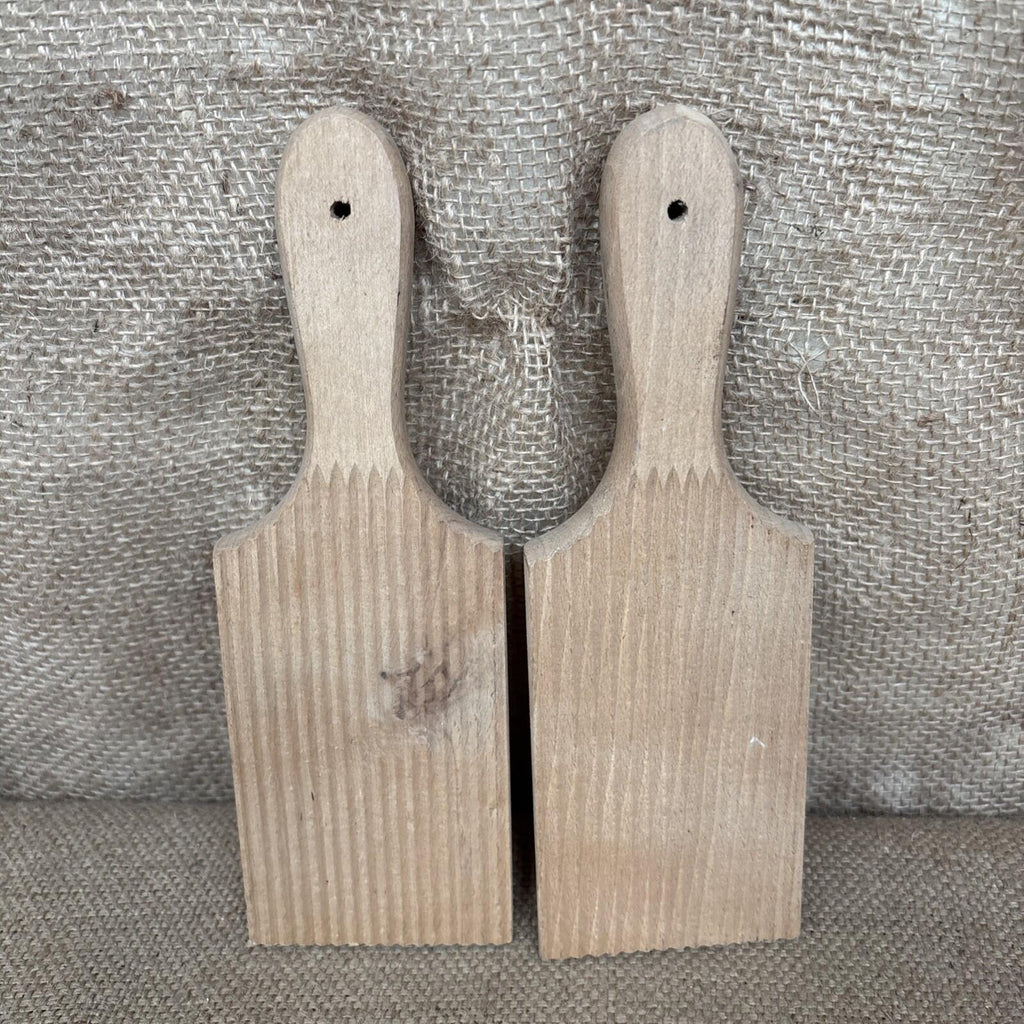 Vintage Wooden Butter Pats / Paddles / English Kitchenalia / Large / Farmhouse 2