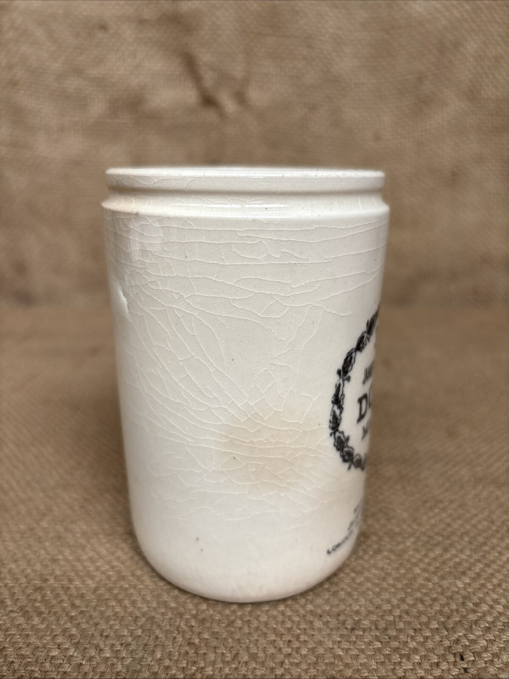 1lb James Keiller Dundee Marmalade Jar / Ceramic Pot / Farmhouse / Cottage