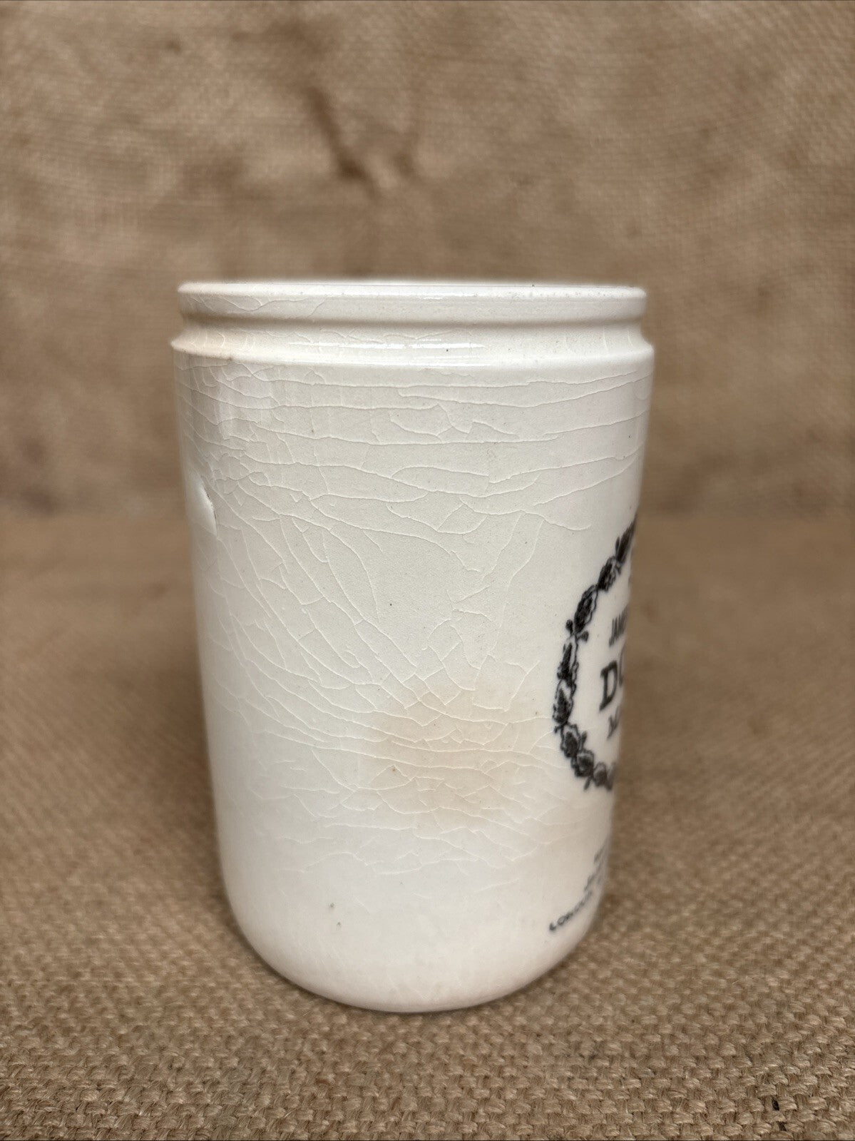 1lb James Keiller Dundee Marmalade Jar / Ceramic Pot / Farmhouse / Cottage