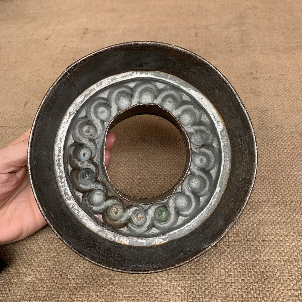 Antique Copper And Tin Jelly Mould - F117 - Kitchenalia - Victorian