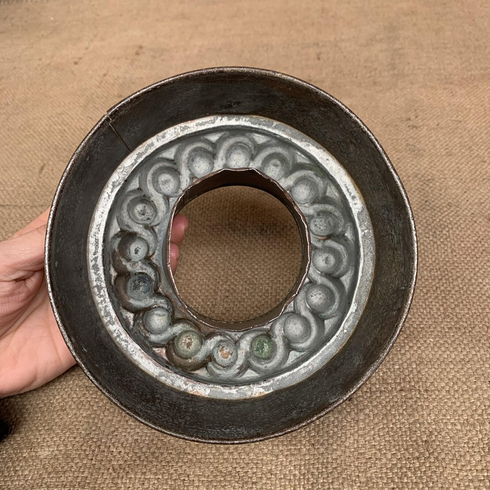Antique Copper And Tin Jelly Mould - F117 - Kitchenalia - Victorian