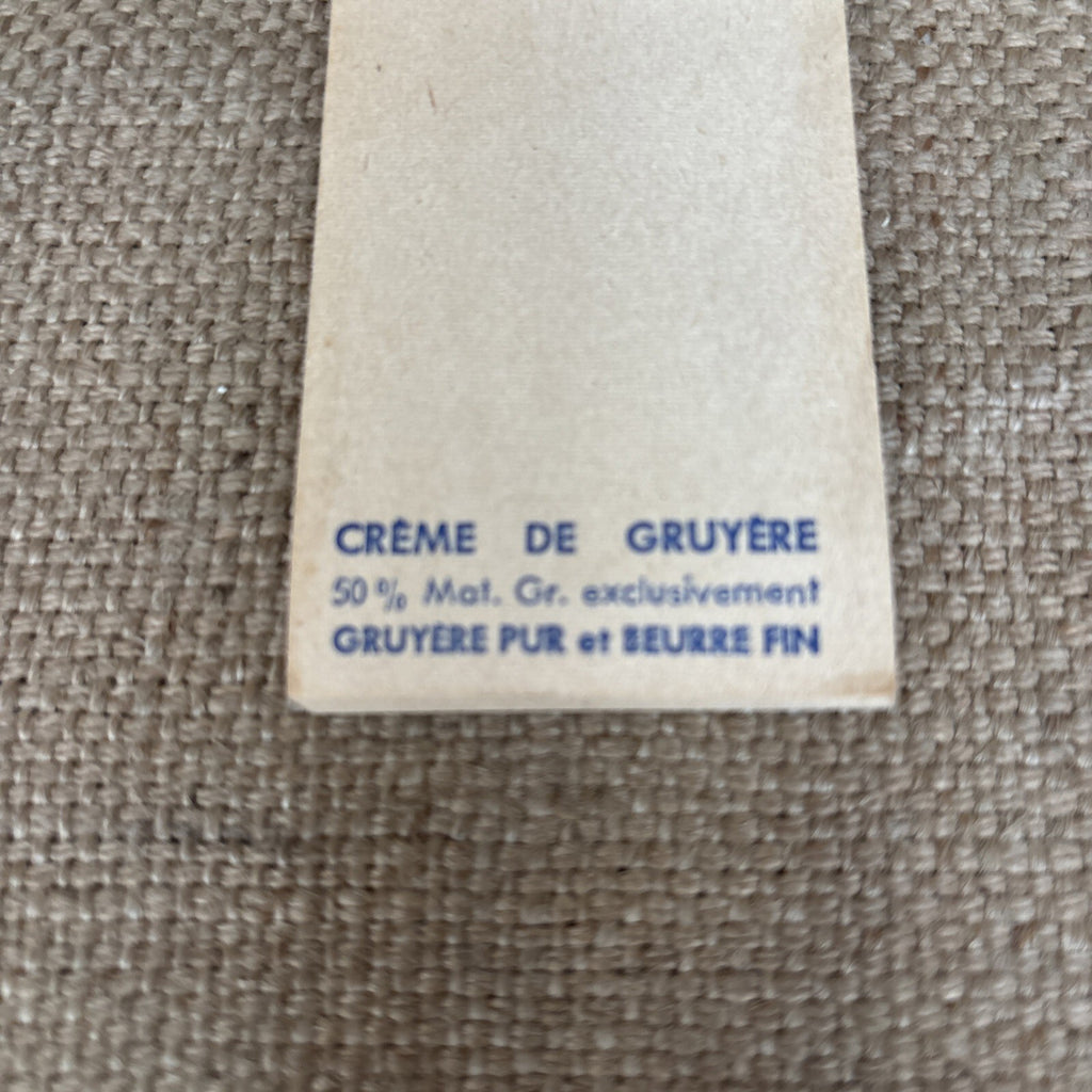 La Vache Grosjean Note Pad - French Advertising- Kitchenalia - Dairy - Cheese