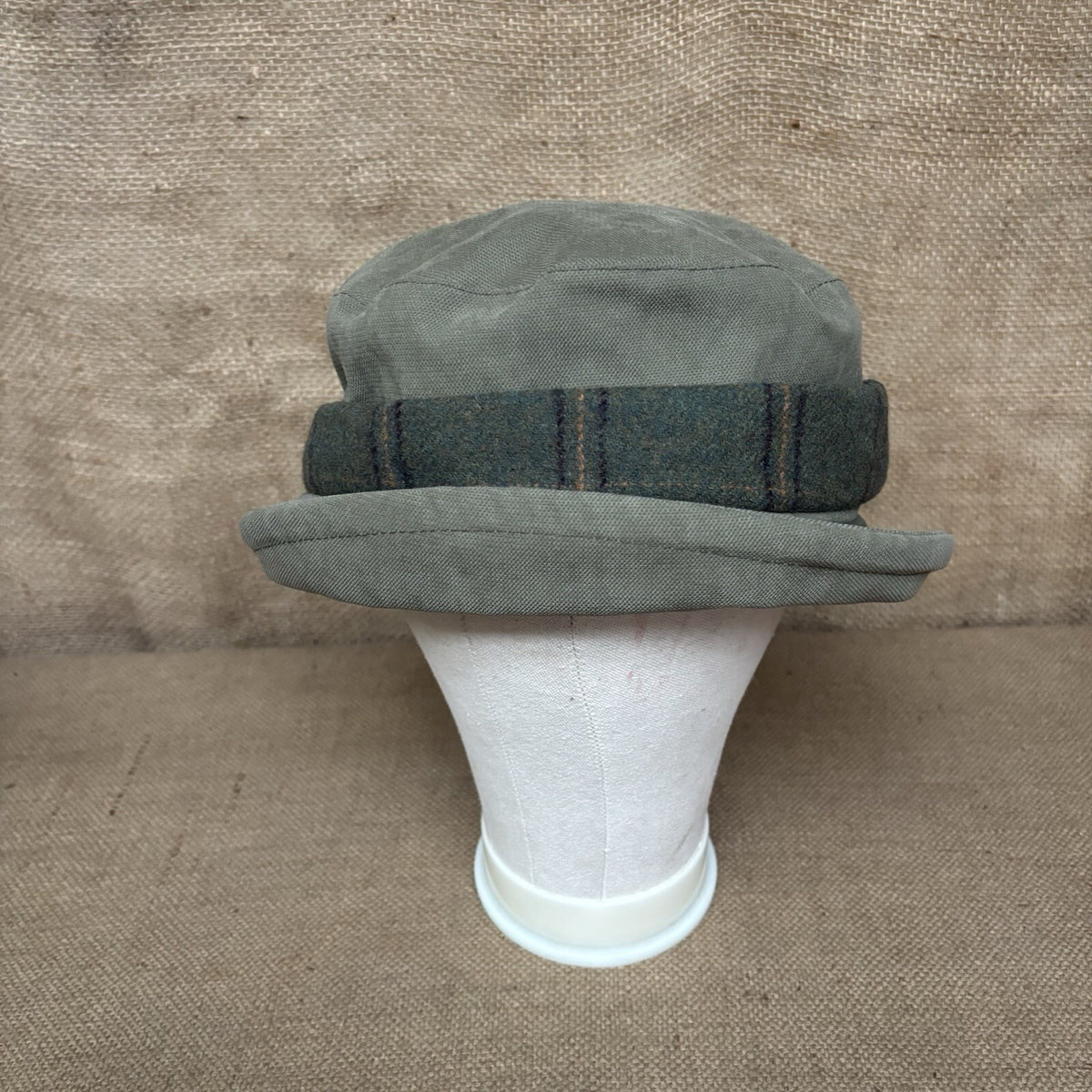 Jack Murphy Chesham Ladies Hat Waterproof - Olive Green - One Size - Tweed Band