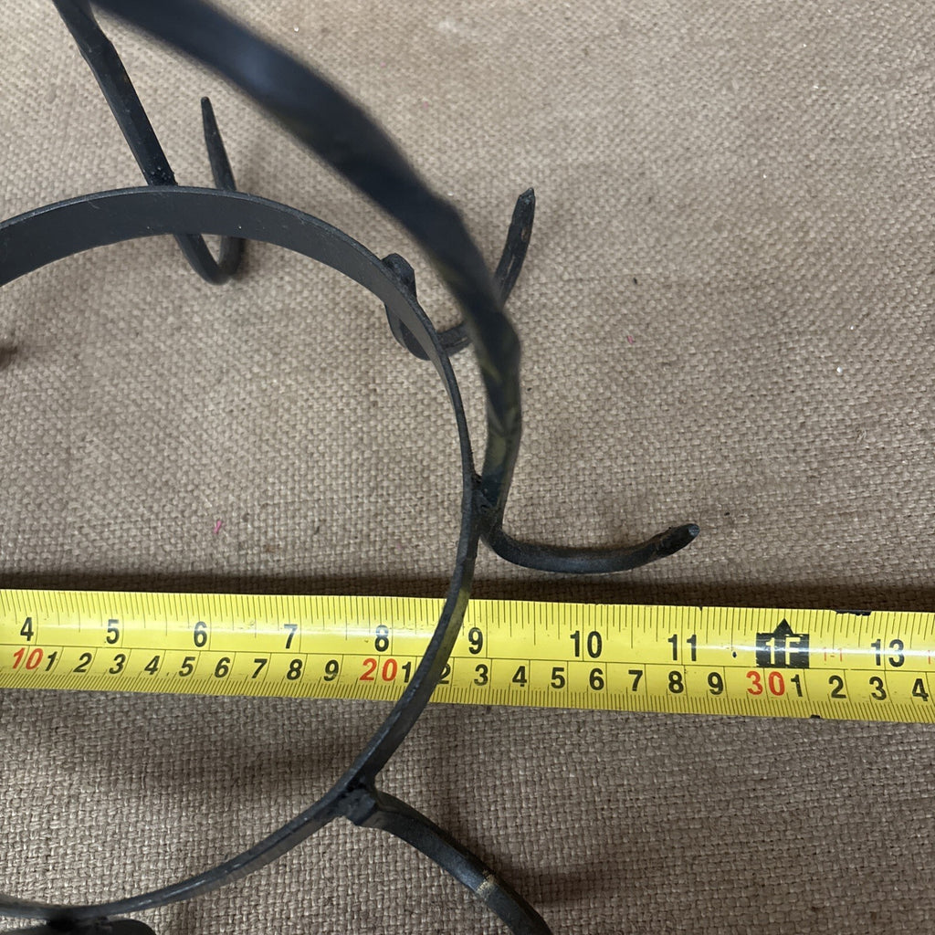 Wrought Iron Pan Hanger / Utensil Hanger - Kitchenalia - Farmhouse - Cottage