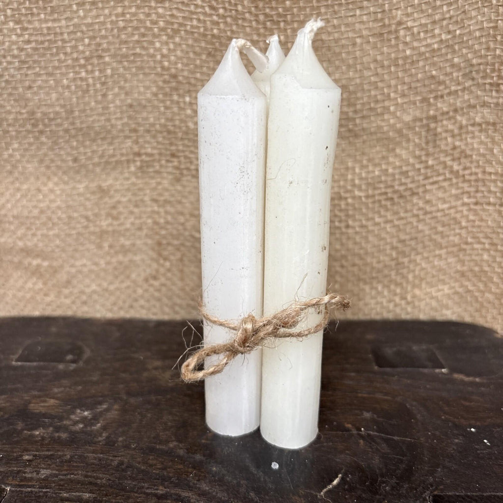 Vintage Household Candles - Farmhouse - Cottage - 2cm Diameter - New Old Stock