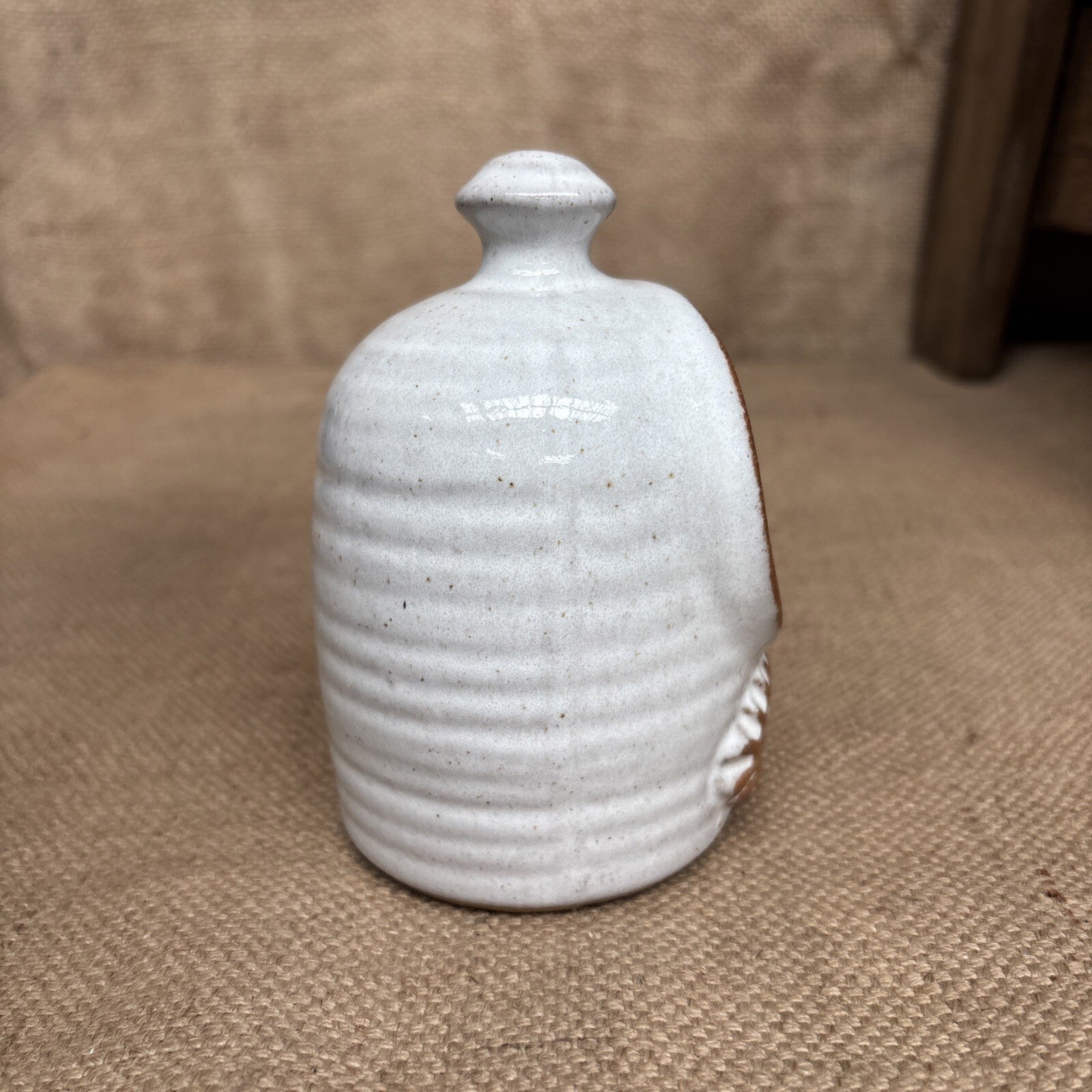 Studio Pottery Salt Pig Rustic Countryware Farmhouse Cottage