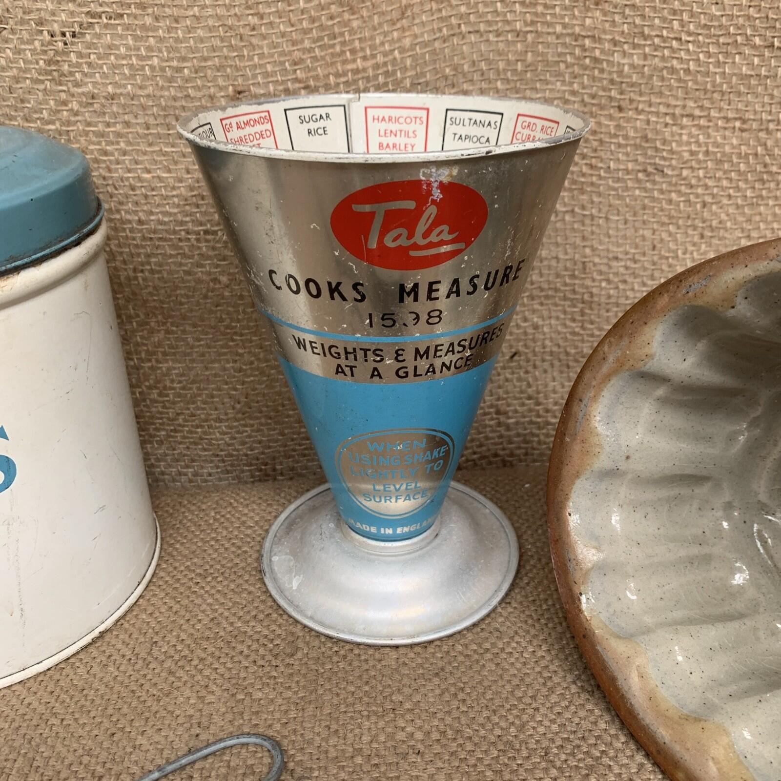 Joblot Of Vintage Kitchenalia - Farmhouse Cottage Kitchen Tala - Jelly Mould - Props #3