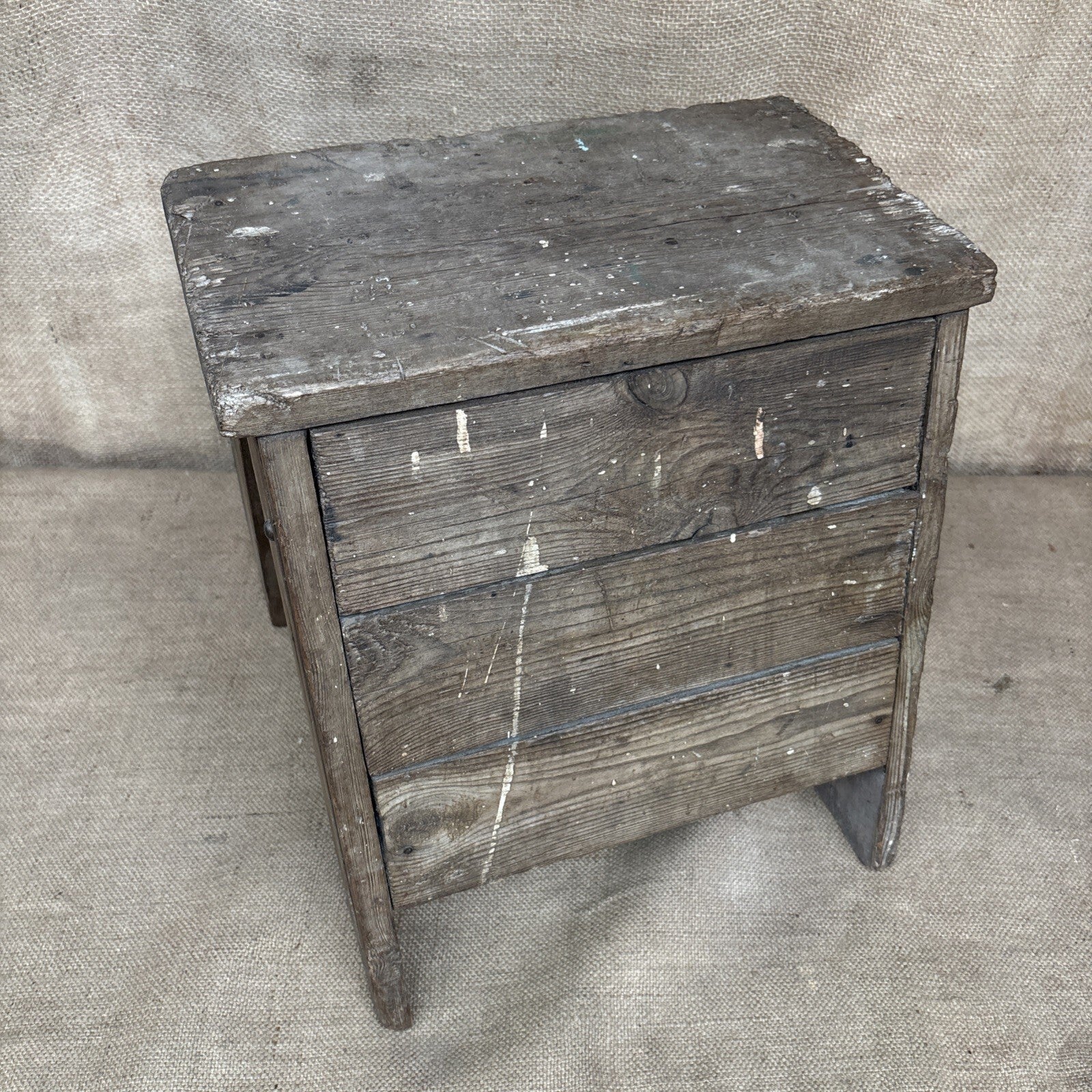 Vintage Wooden Step / Stool