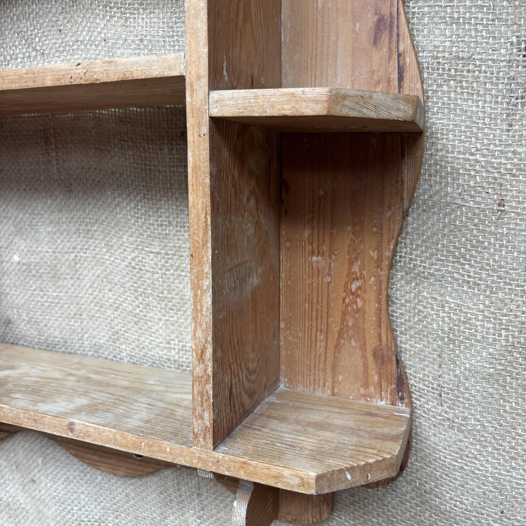 Vintage Pine Wall Shelves - Farmhouse - Cottage - Rustic