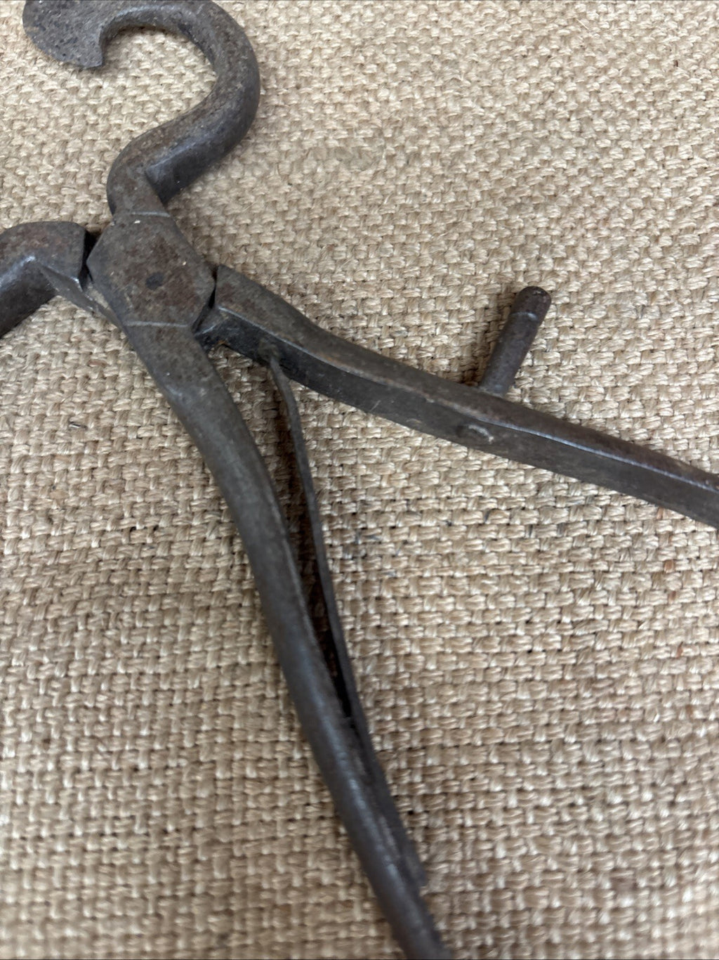 Antique Iron Tool Sugar Nips Cutters