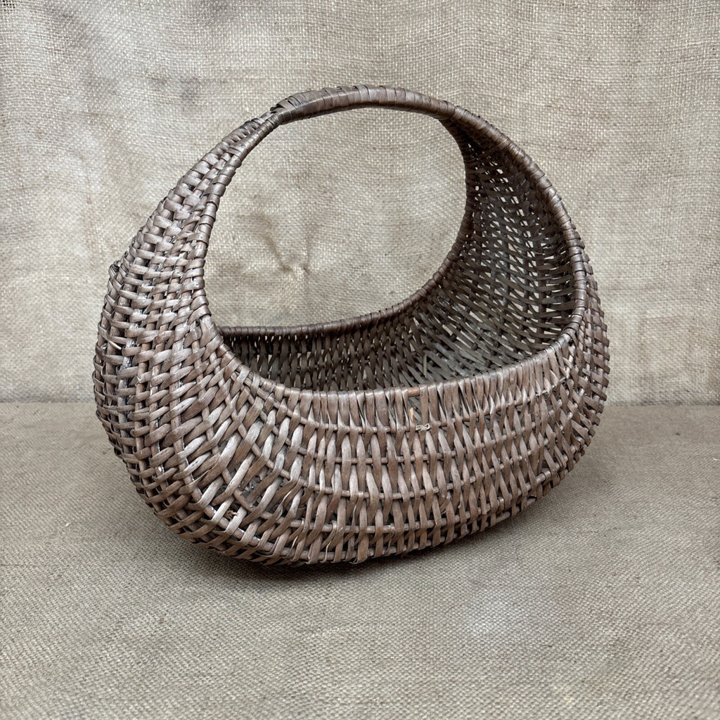Vintage Wicker Garden Basket / Trug