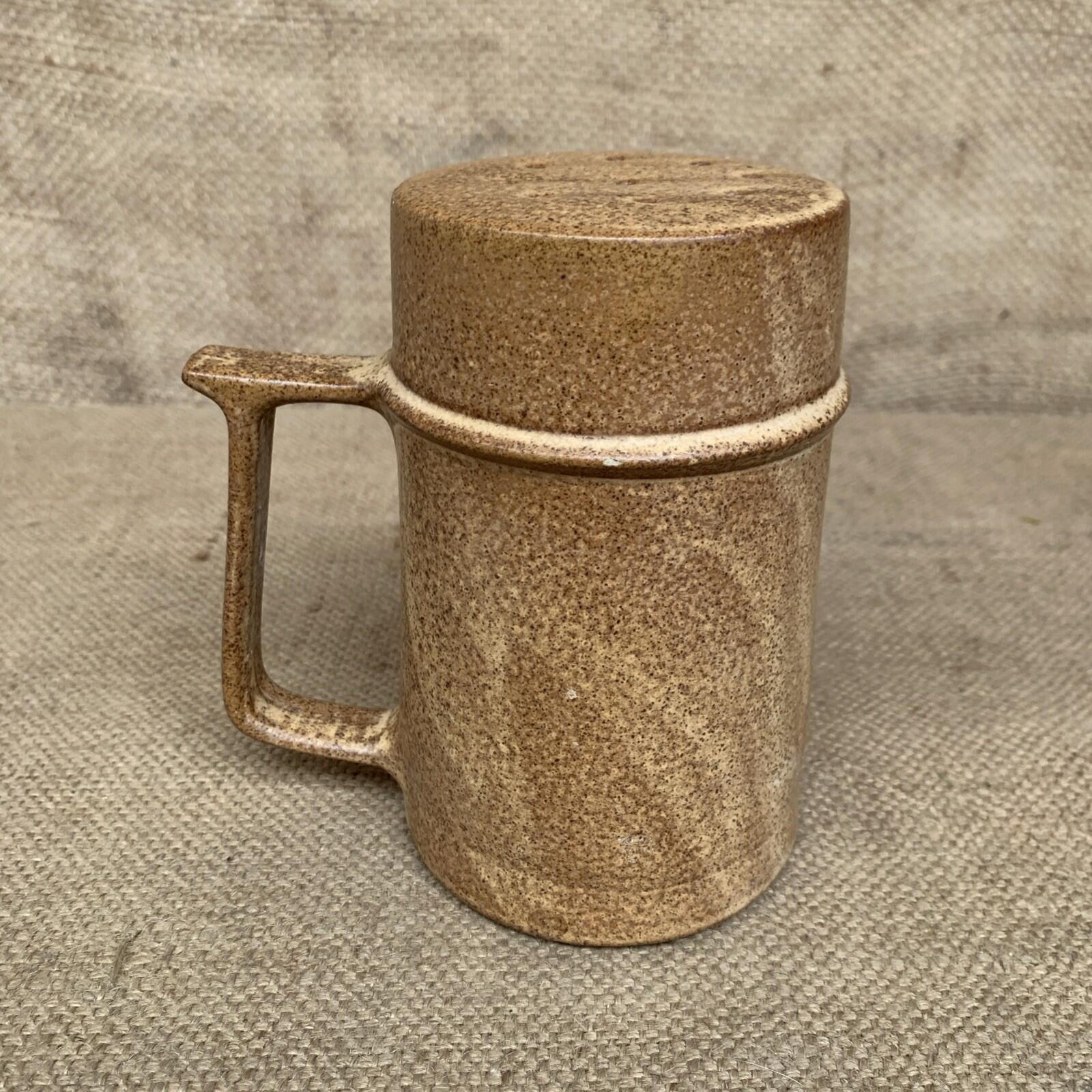 Vintage Studio Pottery Flour Shaker - Farmhouse- Cottage Kitchen