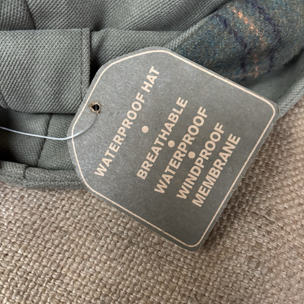 Jack Murphy Chesham Ladies Hat Waterproof - Olive Green - One Size - Tweed Band