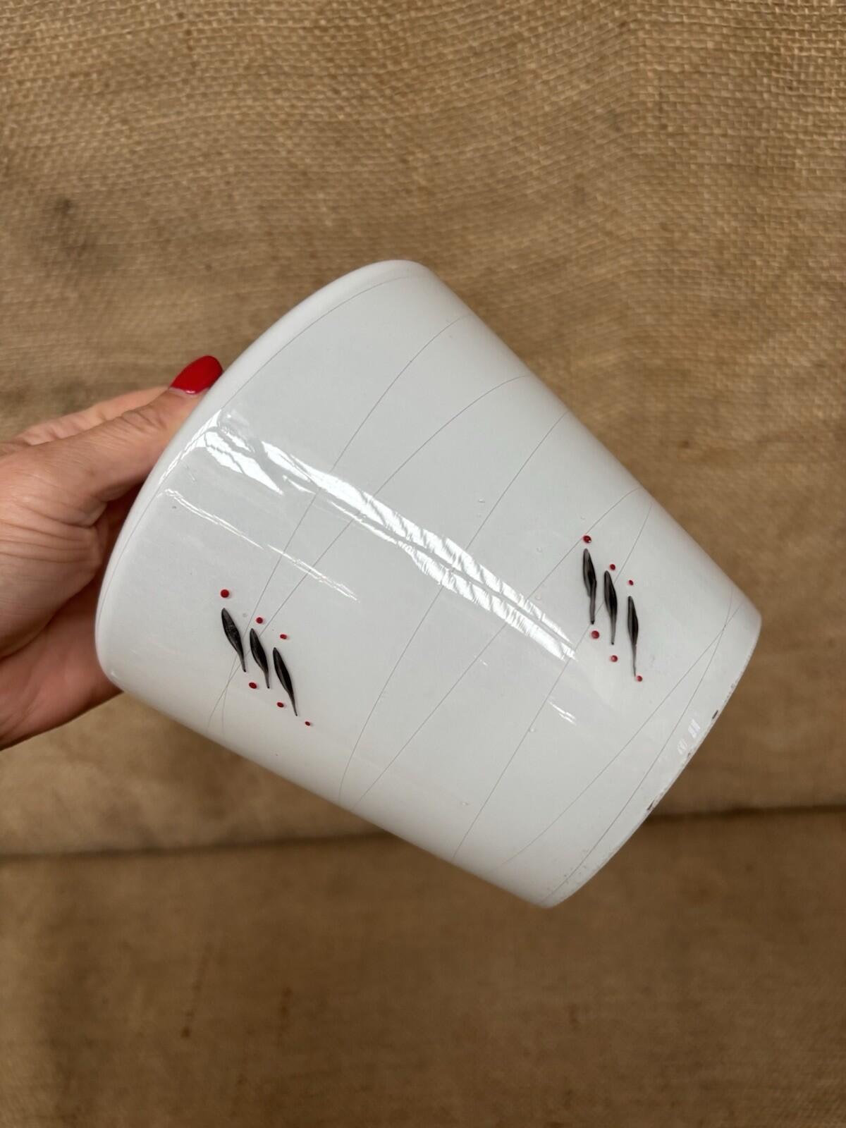 Vintage Milk Glass 50’s Light Shade - Retro