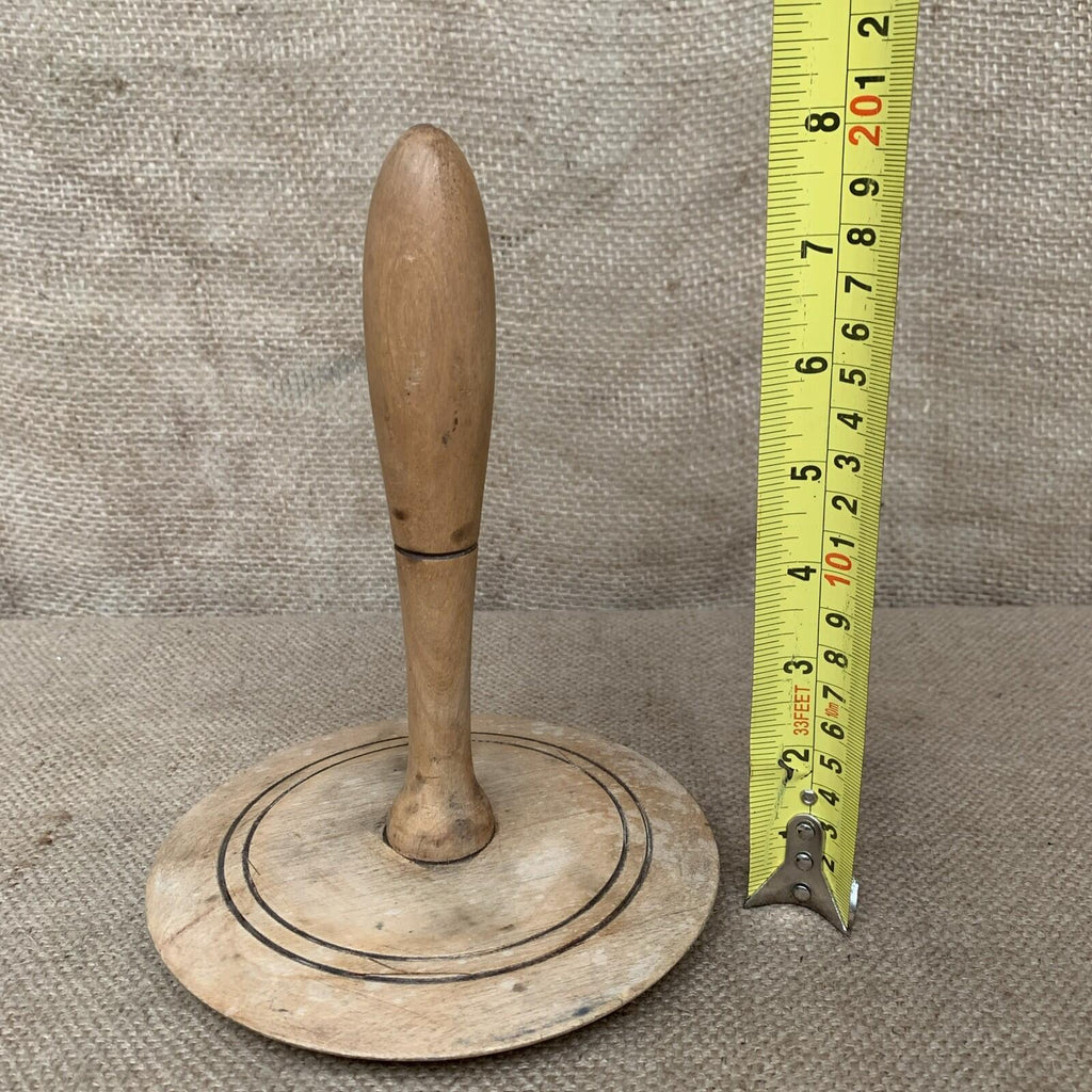Antique Wooden Vegetable Masher / Kitchenalia - Farmhouse - Cottage