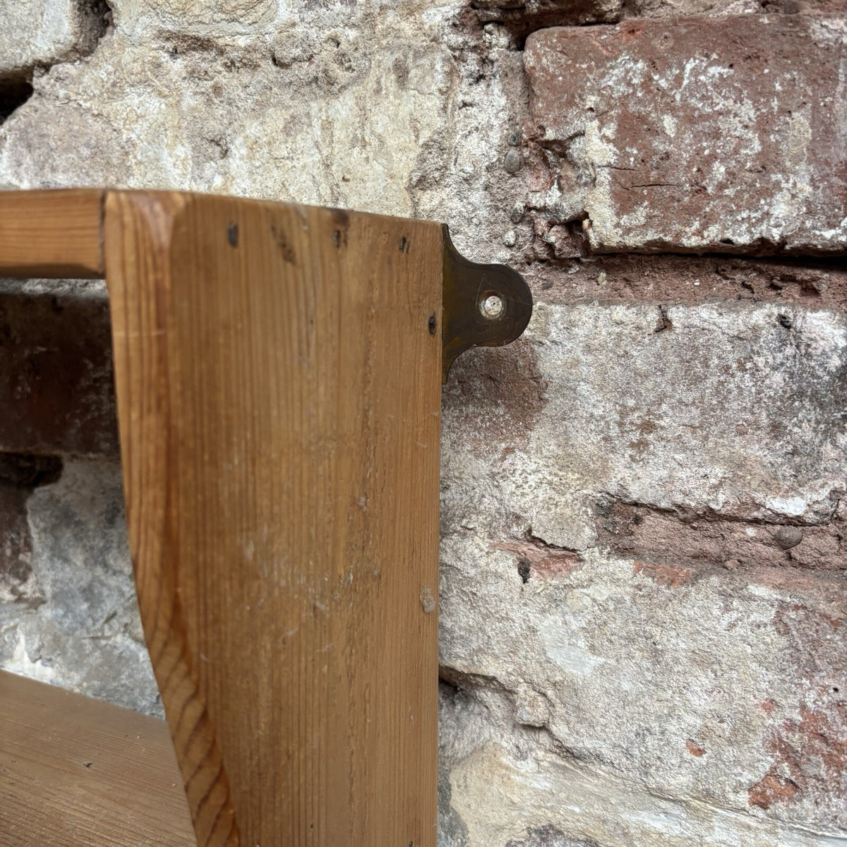 Vintage Pine Wall Shelves / Spice Rack / Farmhouse / Cottage