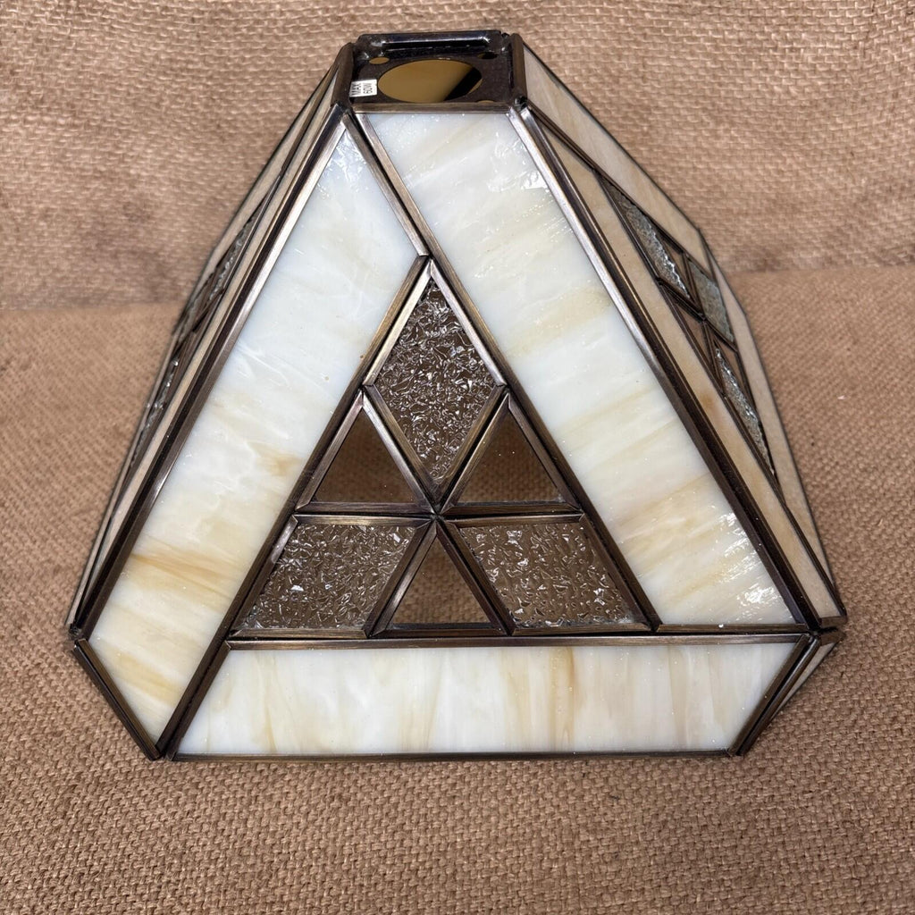 Leaded Glass Lamp Shade / Ceiling Shade