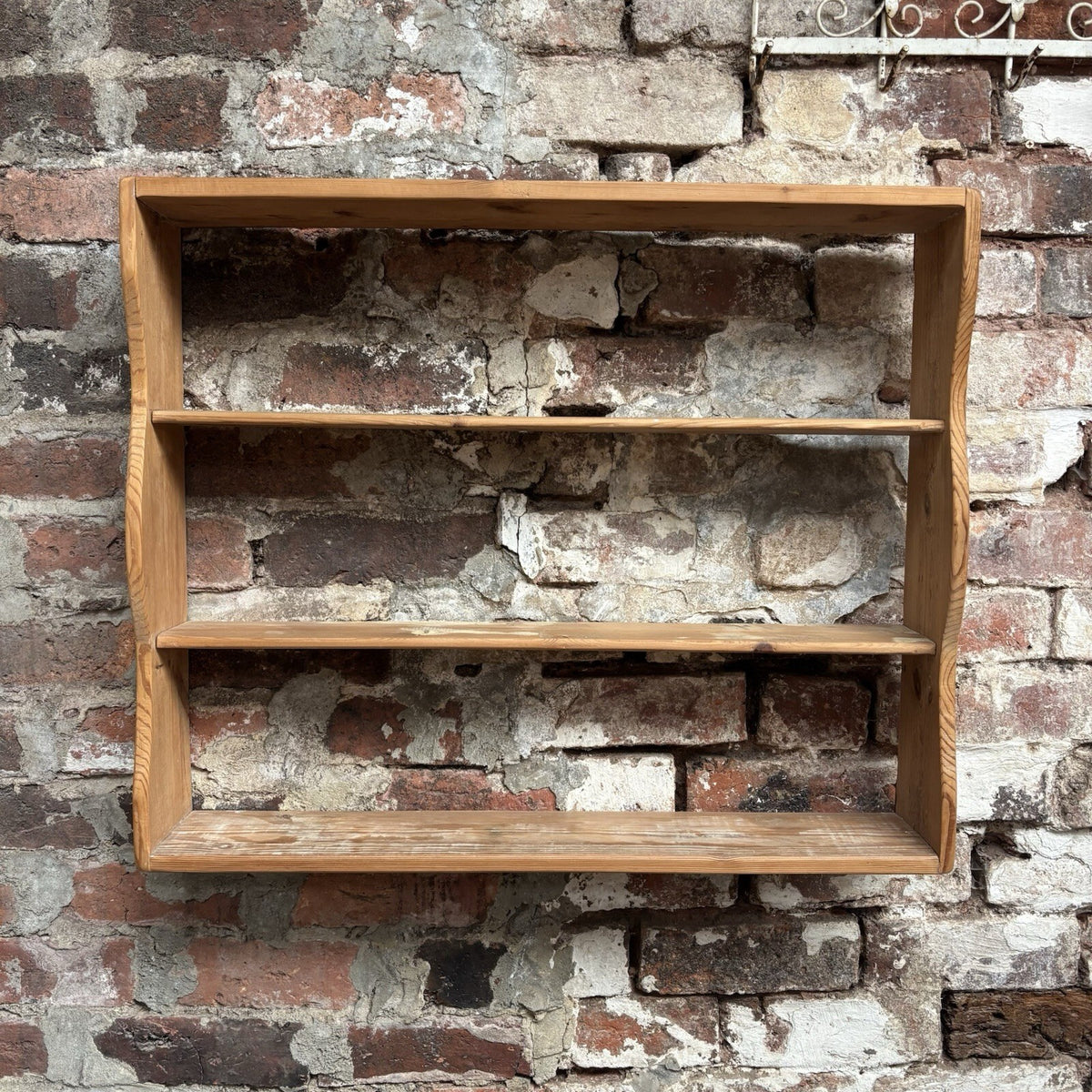 Vintage Pine Wall Shelves / Spice Rack / Farmhouse / Cottage