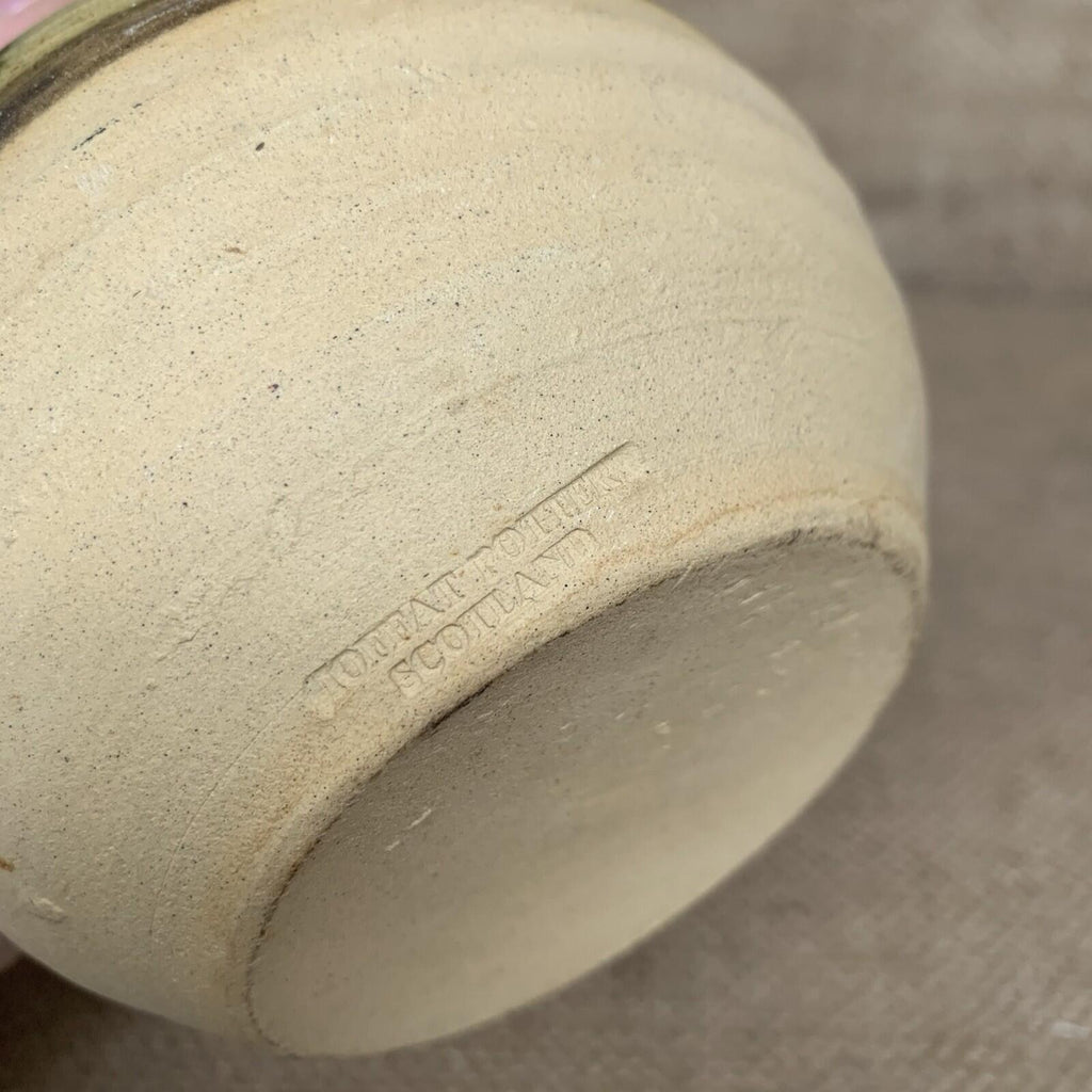 Studio Pottery Vase - Moffat Pottery - Rustic - Cottage - Farmhouse