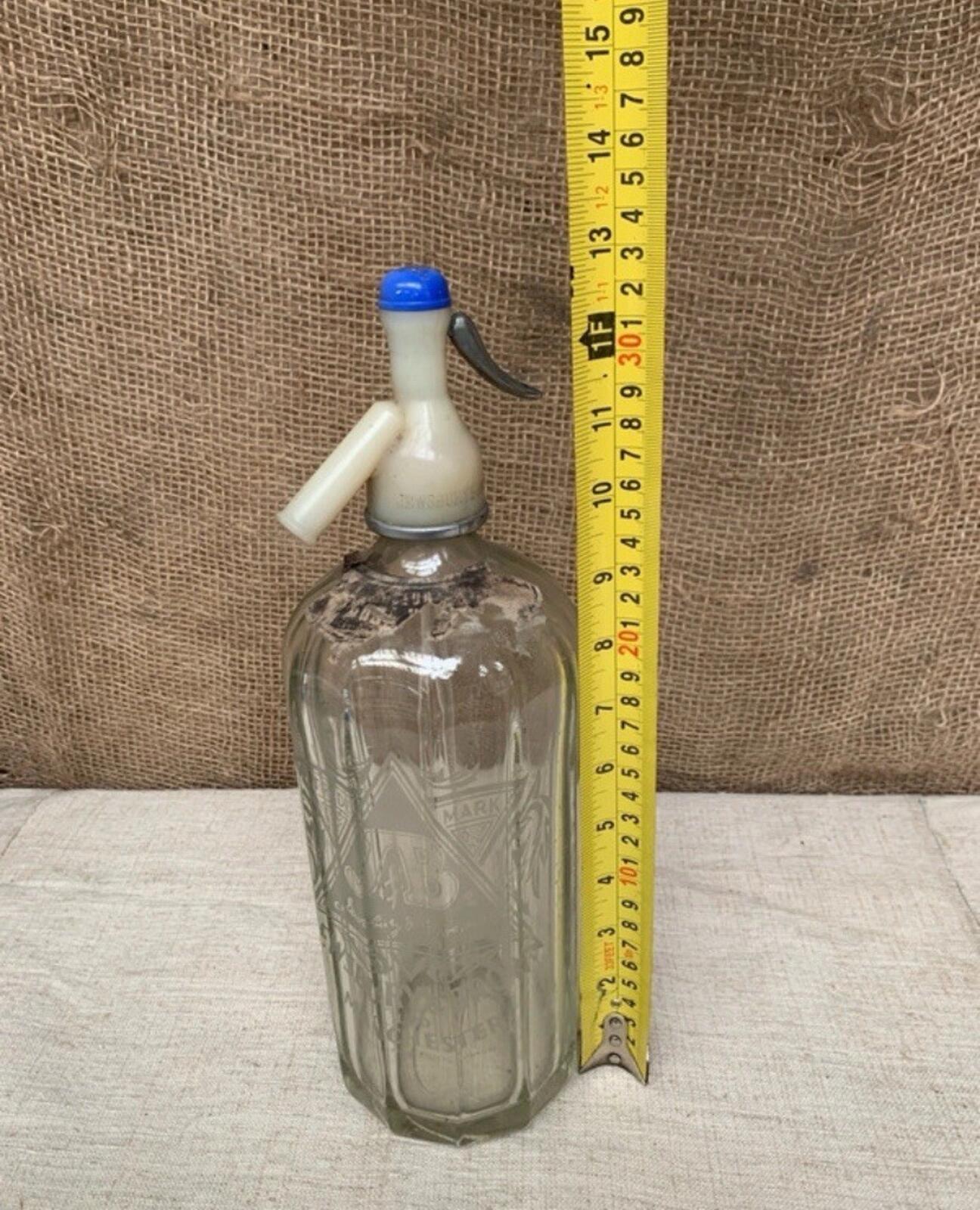 Antique Jewsbury & Brown Bottle / Syphon