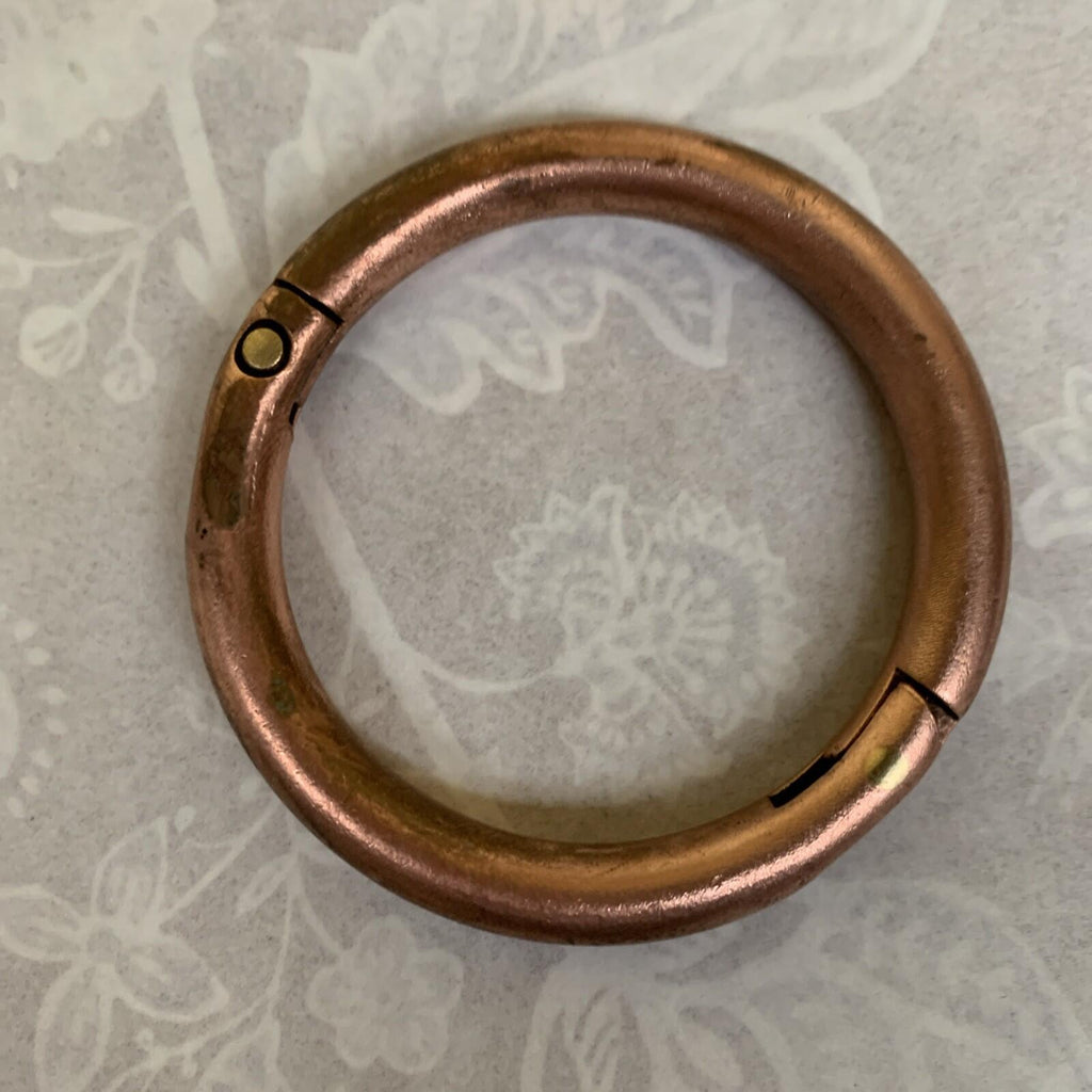 Vintage  Wrought Copper Bull/ Pig Nose Ring / Bracelet