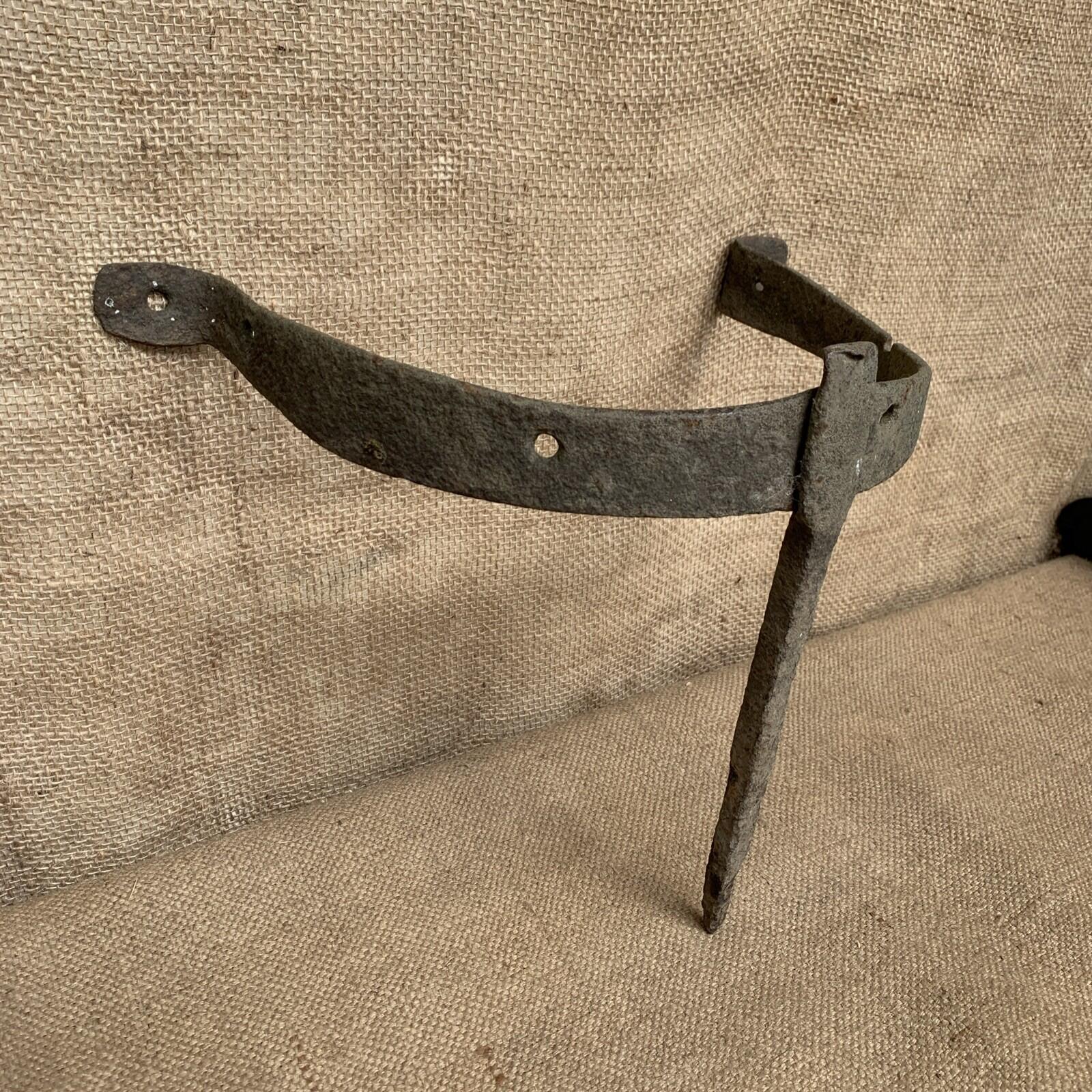 Wrought Iron Boot Scraper - Wall Fixed - Farmhouse - Cottage - Antique