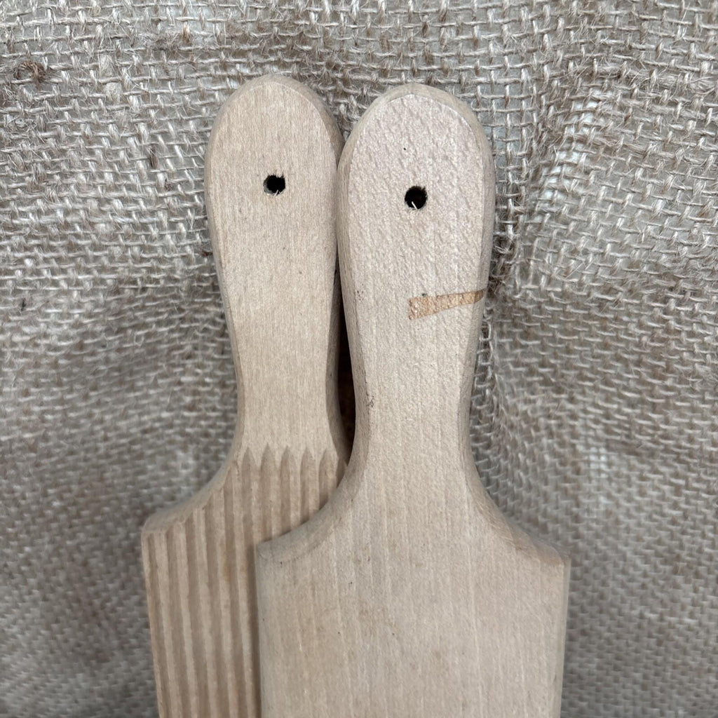 Vintage Wooden Butter Pats / Paddles / English Kitchenalia / Large / Farmhouse 2