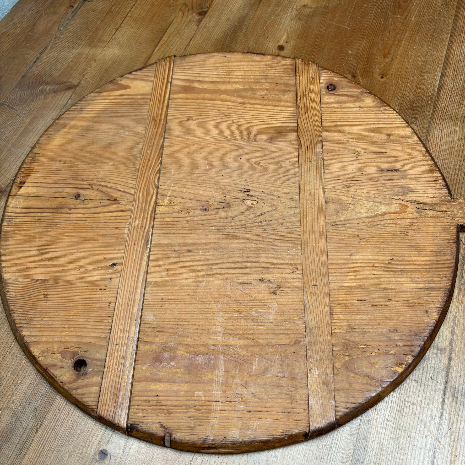 Antique French Board / Bread Board / Chopping Board / Rustic / Kitchenalia