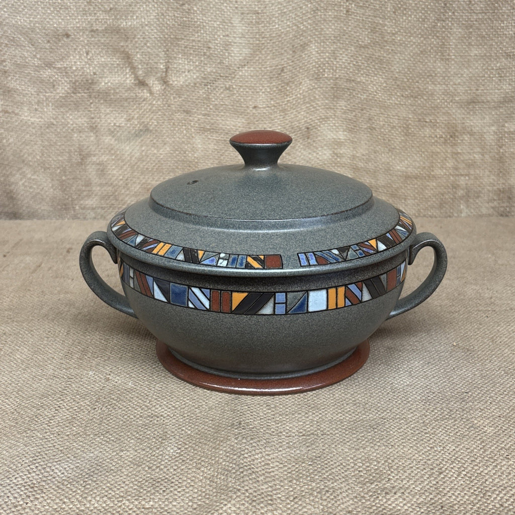 Denby Marrakesh Round Casserole Dish With Lid & Handles