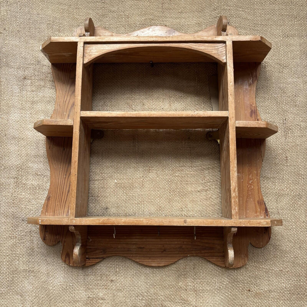 Vintage Pine Wall Shelves - Farmhouse - Cottage - Rustic
