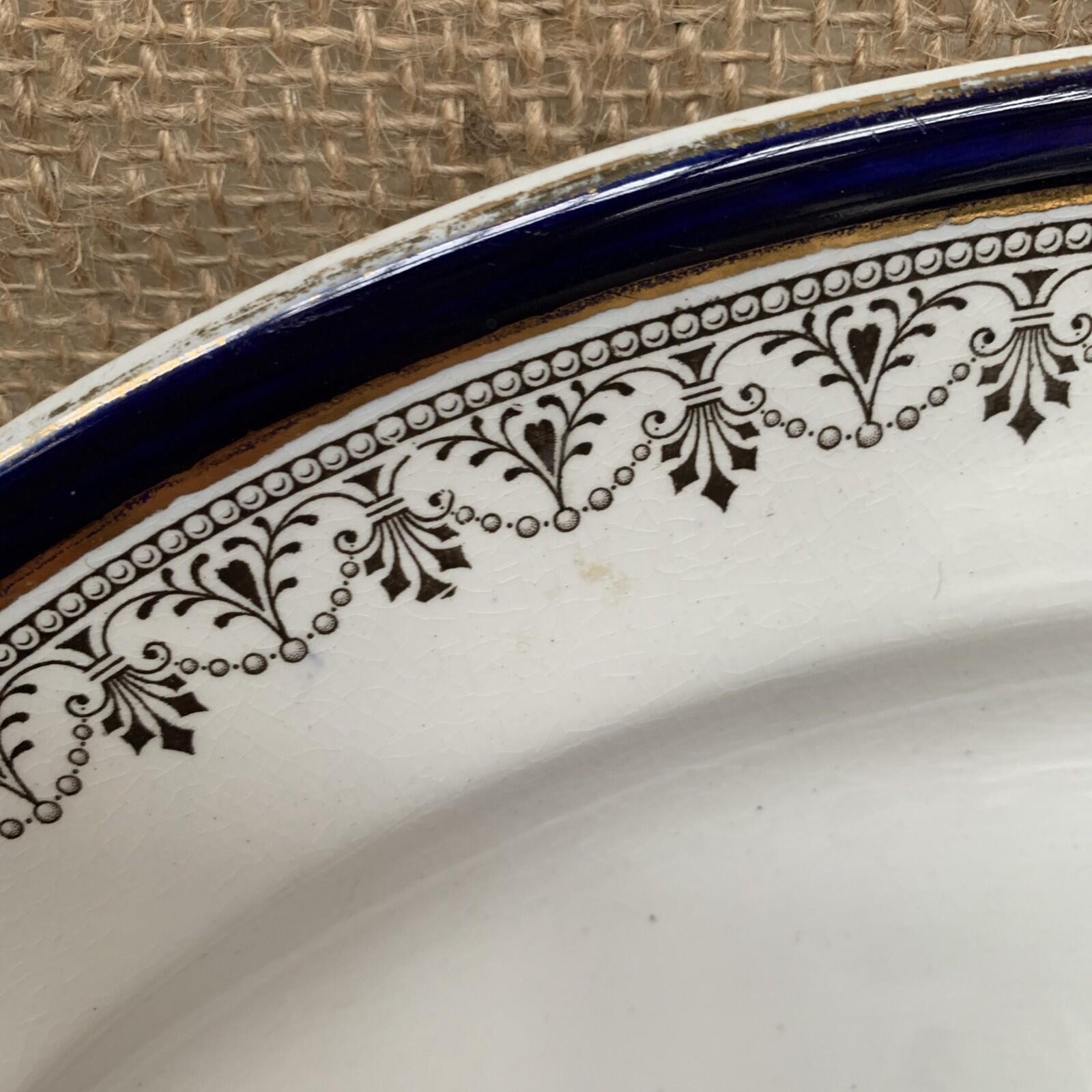 Antique Oval Platter / Plate - Wolsley - Farmhouse - Cottage