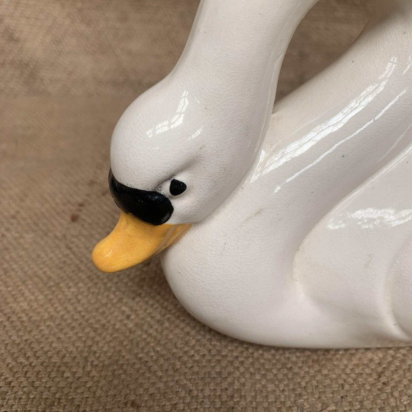 Vintage Swan Planter Govancroft Scotland - Cottagecore - Cottage