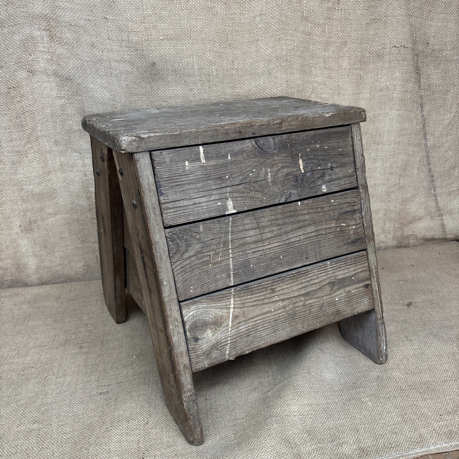 Vintage Wooden Step / Stool