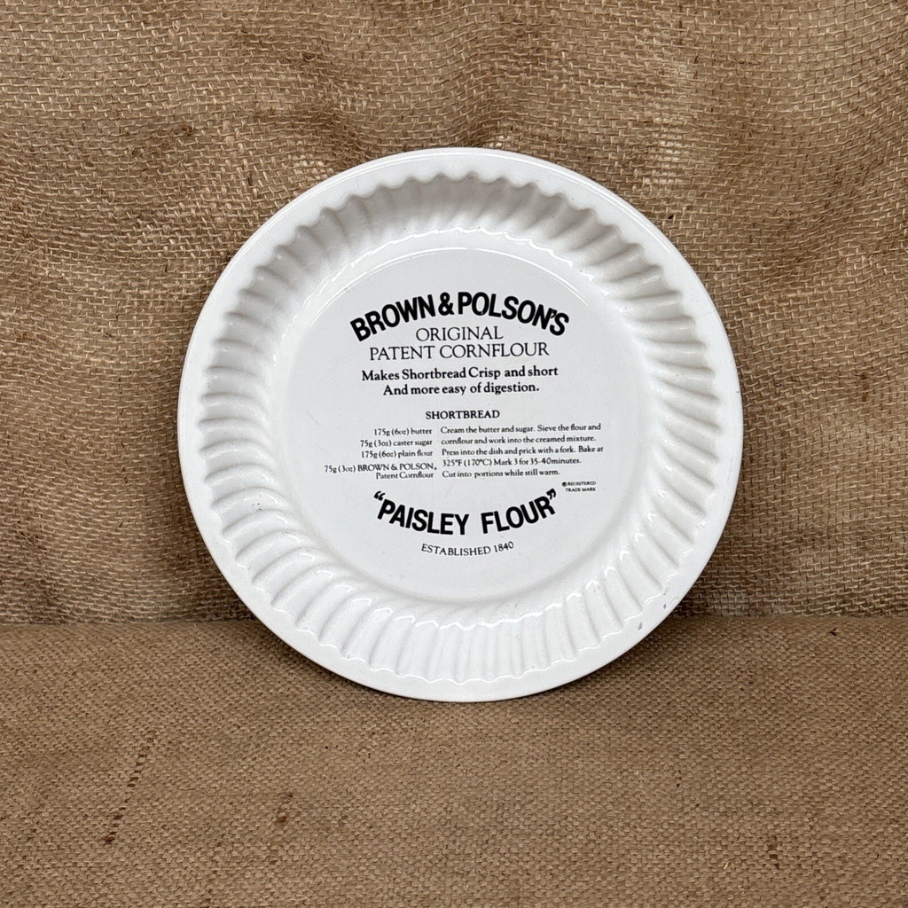 Brown & Polson’s Ceramic Shortbread Mould - Kitchenalia - Farmhouse