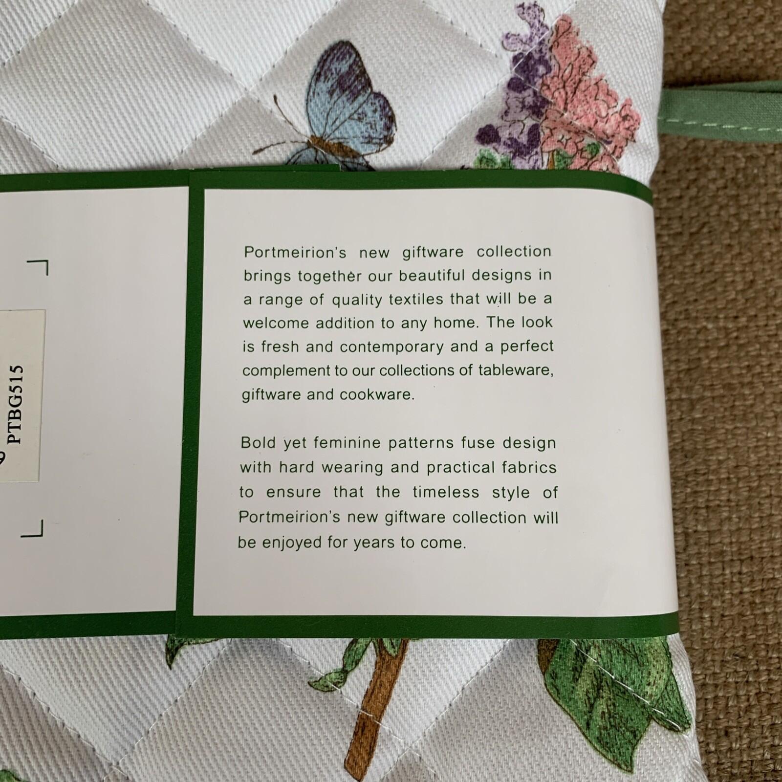 Portmeirion Botanic Garden Oven Glove / Gauntlet / Mitt