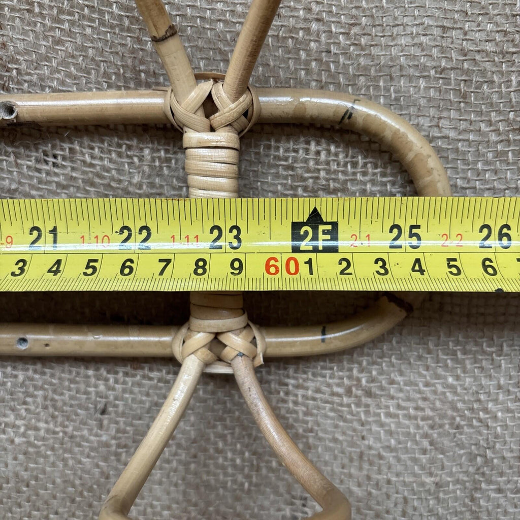 Bamboo Wall Hooks - Vintage - Retro - Coat Hooks